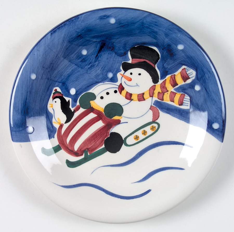 Blizzard and Company Salad Plate by Cooks Club-1