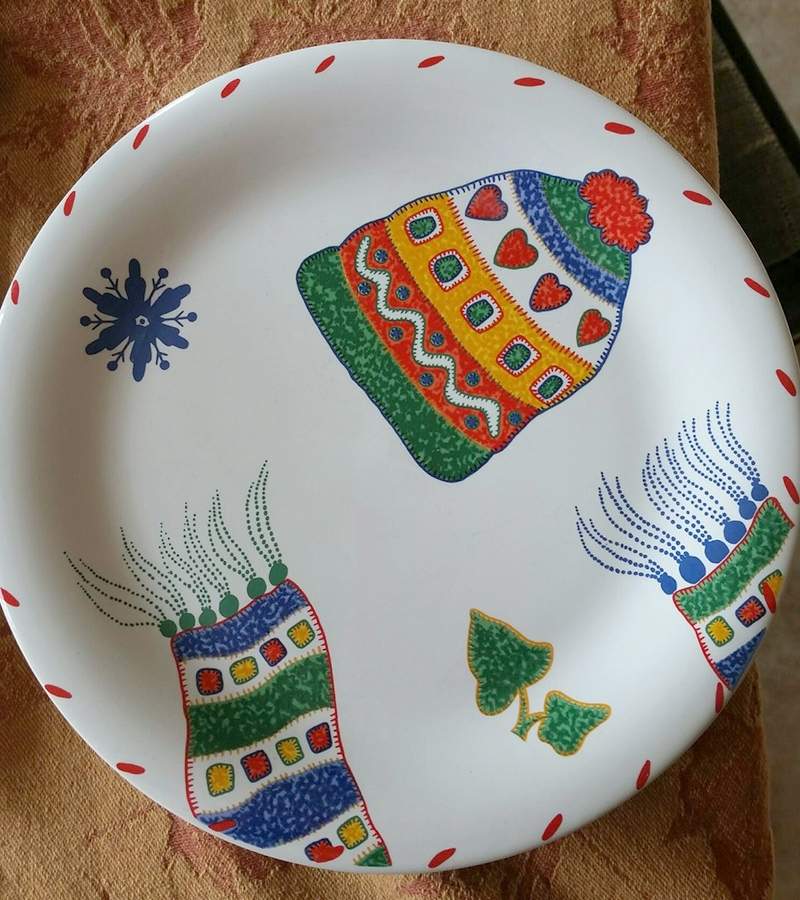 Skating Salad Plate by Crate & Barrel-1