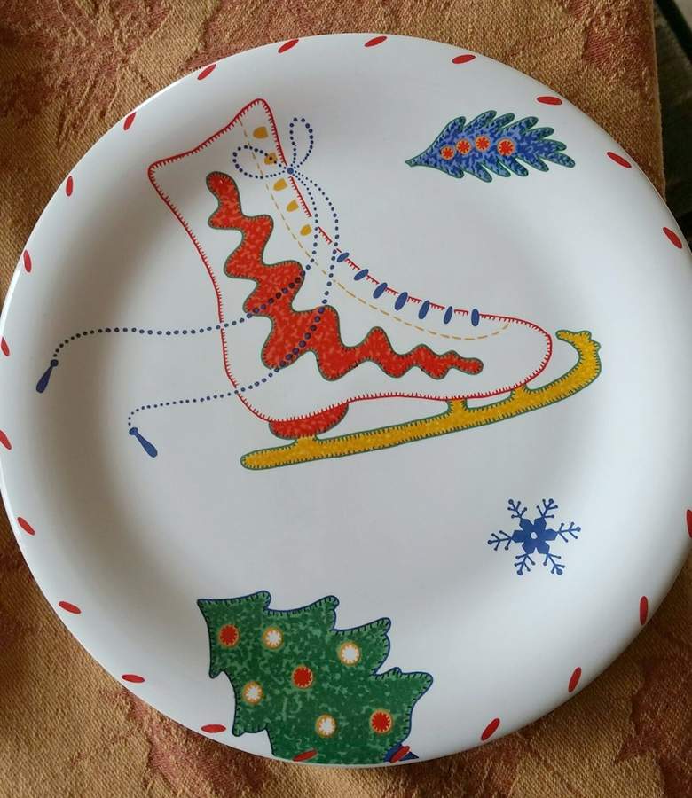 Skating Salad Plate by Crate & Barrel-1