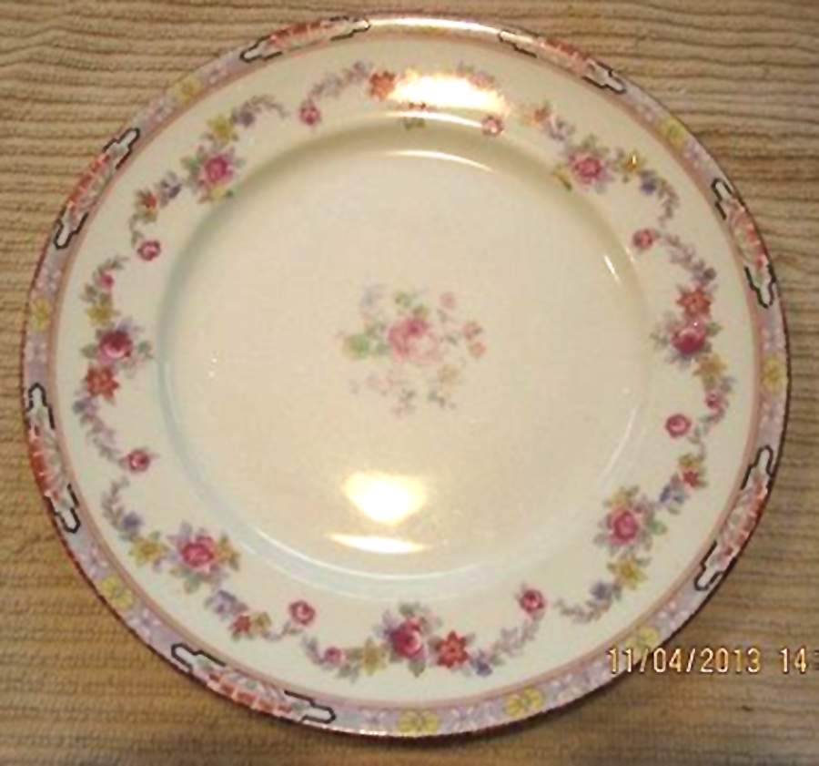 CRO115 Luncheon Plate by Crooksville-1