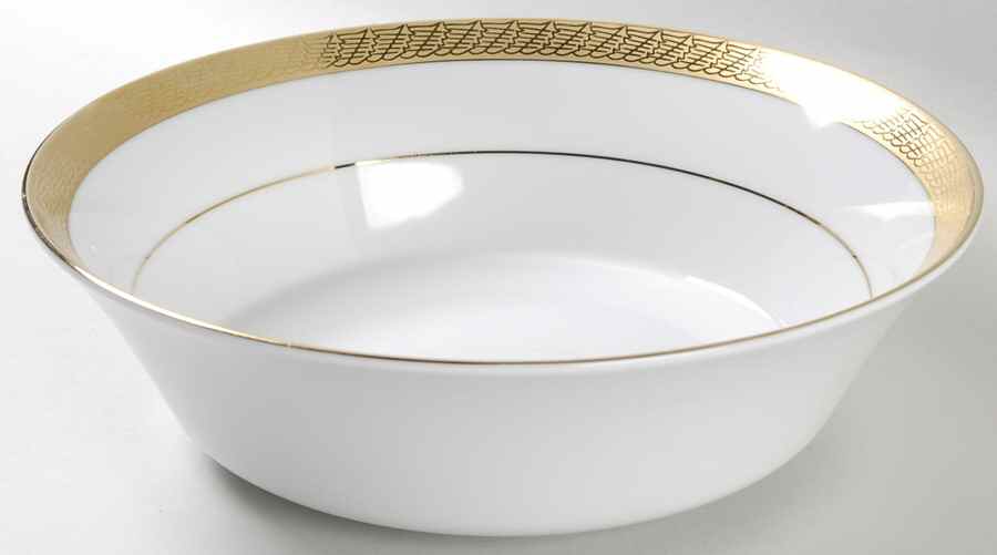 Pure Gold 9" Round Vegetable Bowl by Centurion-1
