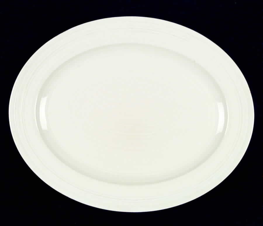 CRD92 12" Oval Serving Platter by Crown Ducal-1