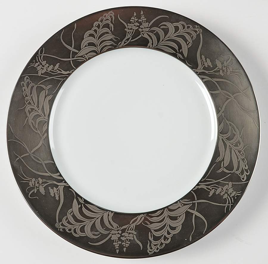 Khazard Platine Dinner Plate by Jean Louis Coquet-1
