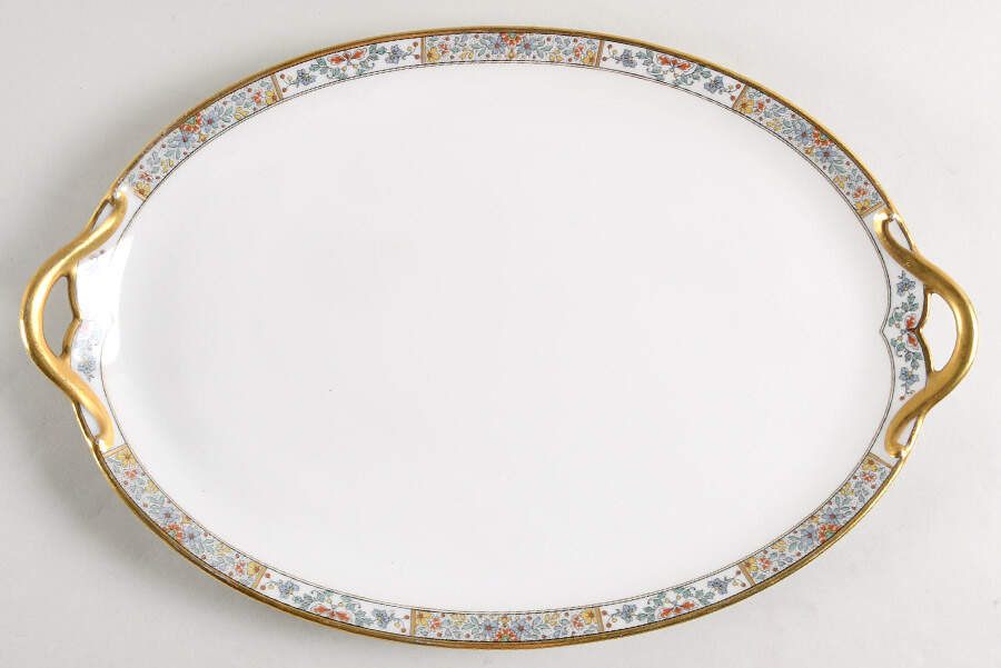 Schleiger 1356 14" Oval Serving Platter by Charles Field Haviland-1