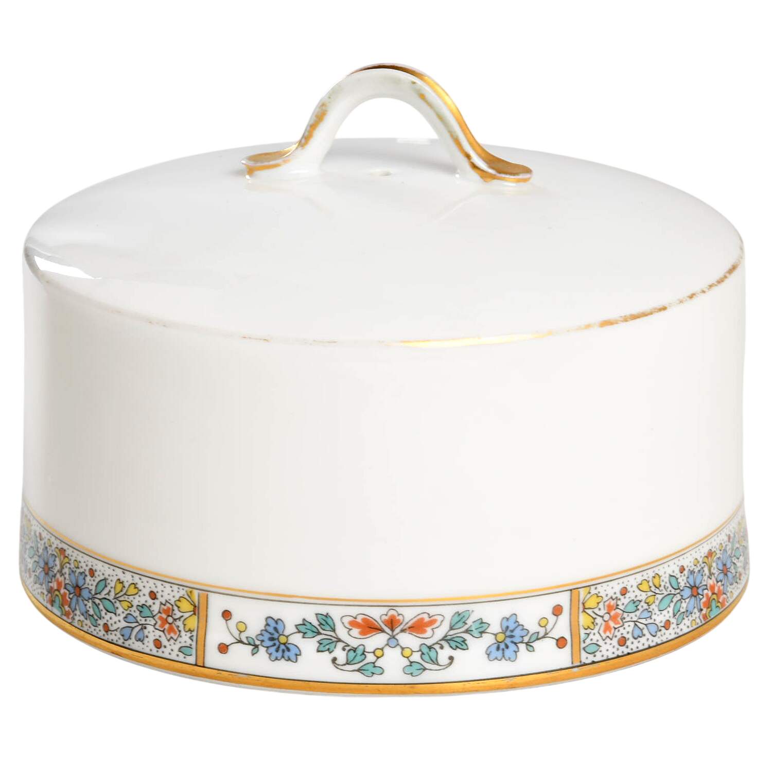 Schleiger 1356 Lid for Round Butter by Charles Field Haviland-1