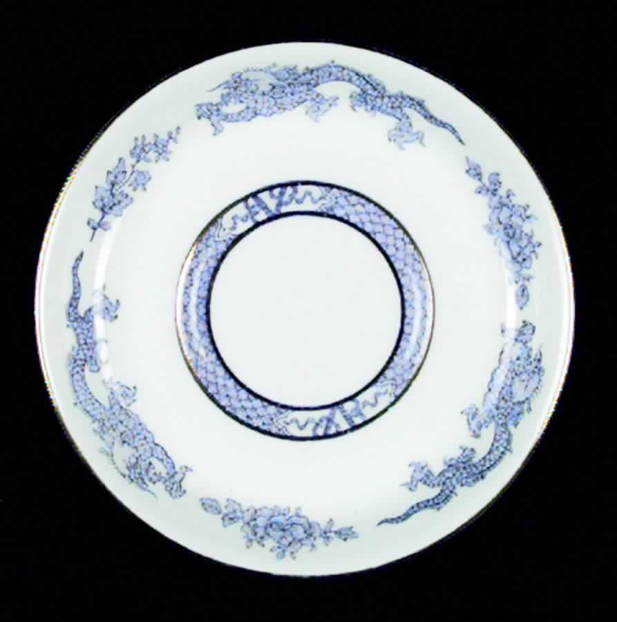 F12713 Purple Saucer by Crown Staffordshire-1