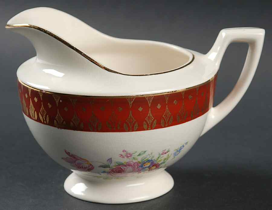 Royal Rajah Maroon Creamer by Cronin-1
