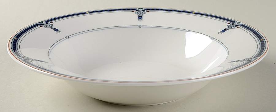 Trafalgar Large Rim Soup Bowl by Christopher Stuart-1