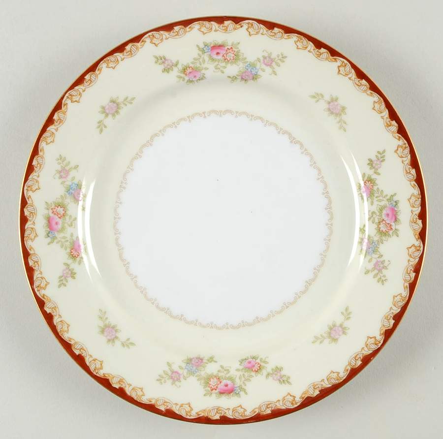 CHE7 Salad Plate by Cherry China (Japan)-1