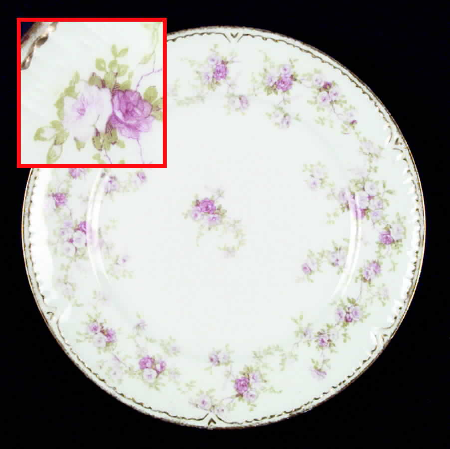 CHF366 Luncheon Plate by Charles Field Haviland-1