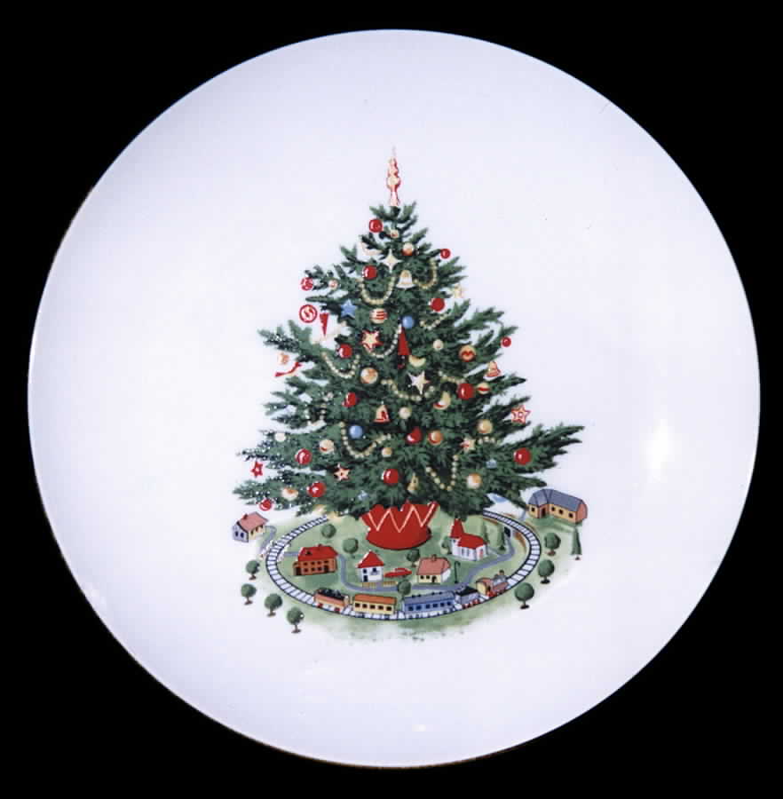 Edelweiss (Christmas) Dinner Plate by Couture-1