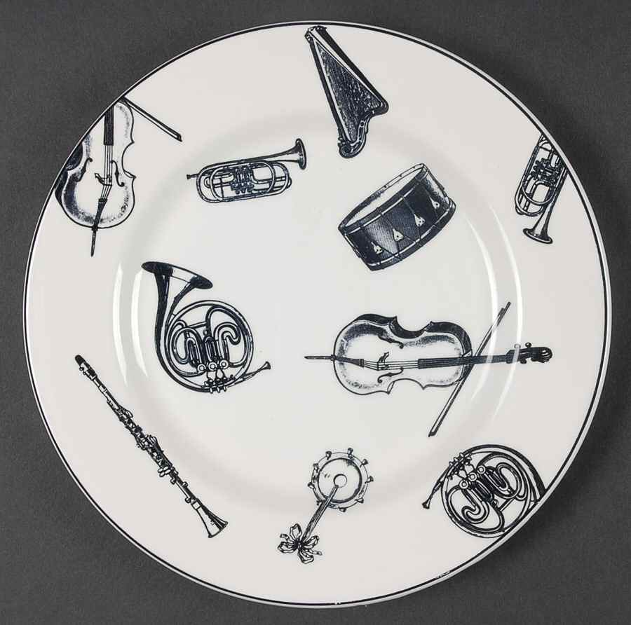 CMI5 Salad Plate by Ceramica (Italy)-1