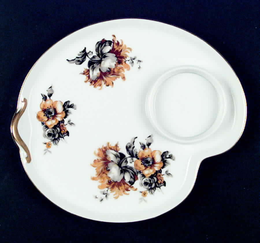 Eggshell Snack Plate by Craftsman (Japan)-1