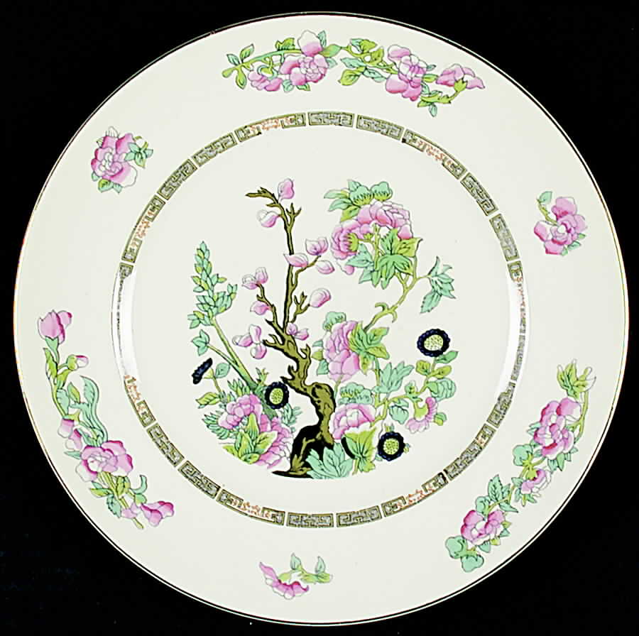 Indian Tree Dinner Plate by Crown Clarence-1