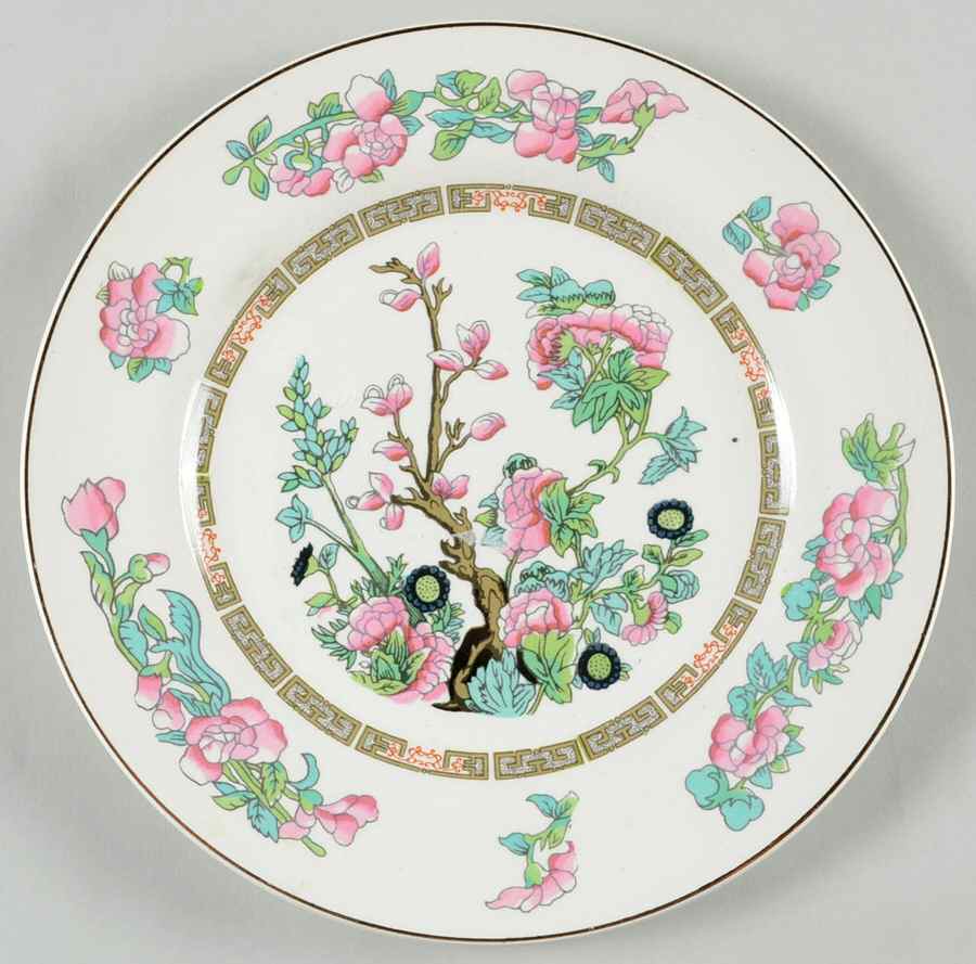 Indian Tree Salad Plate by Crown Clarence-1