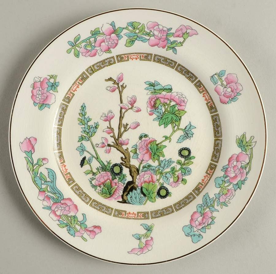 Indian Tree Salad Plate by Crown Clarence-1