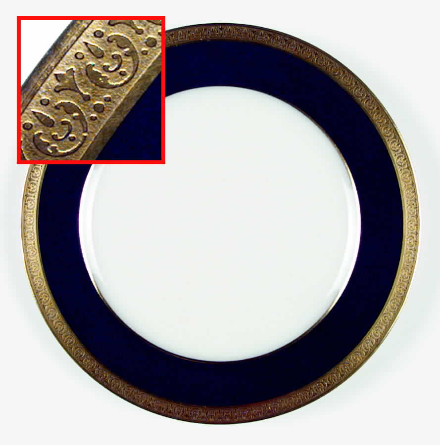 CHF376 Dinner Plate by Charles Field Haviland-1