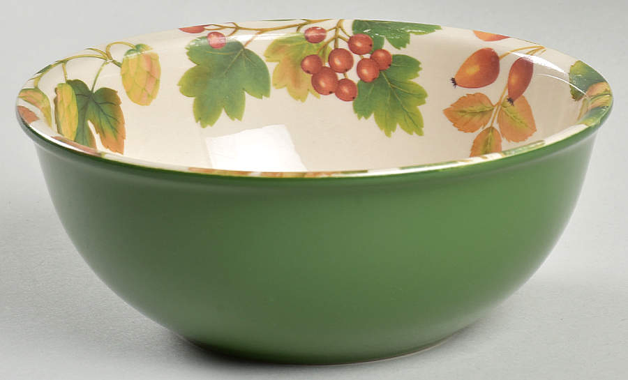 Country Fruits Soup/Cereal Bowl by Cloverleaf (England)-1