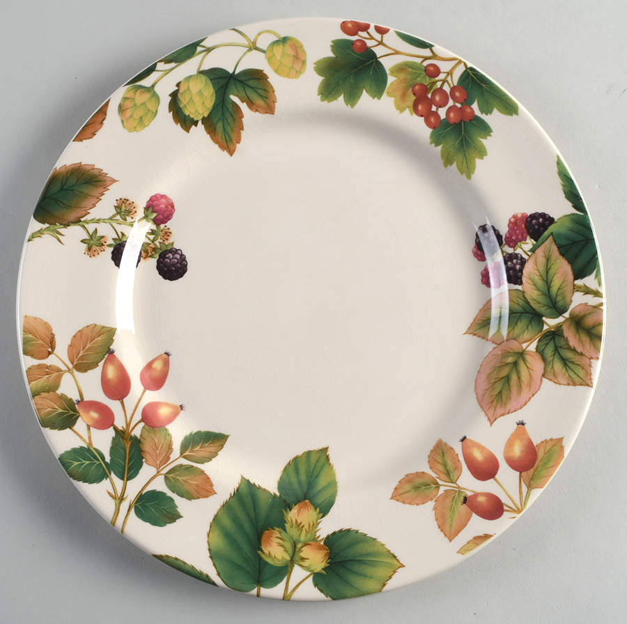 Country Fruits 12" Chop Plate (Round Platter) by Cloverleaf (England)-1