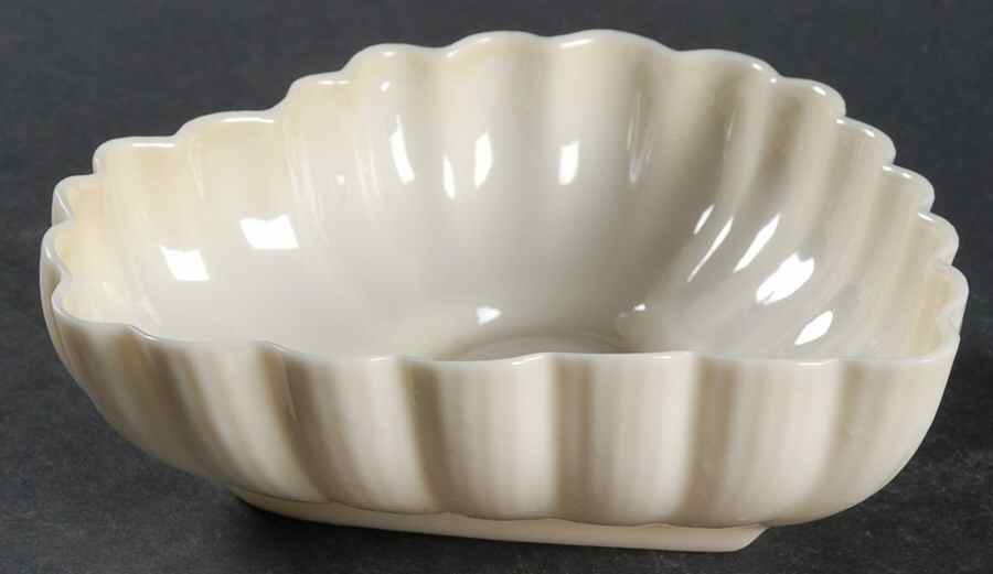 Leaf, Shell & Heart Shaped Plates 5'' Heart Shaped Bowl by Belleek Pottery (Ireland)-1