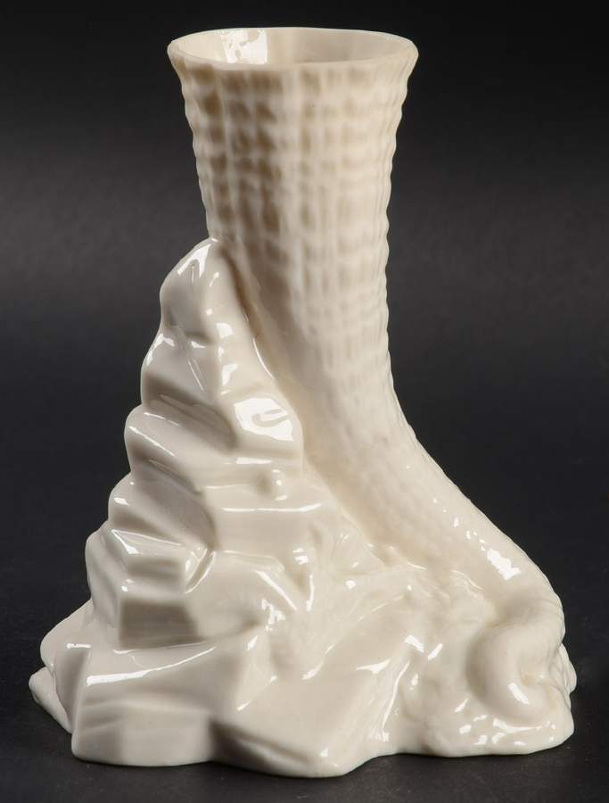 Vases 4'' Rock Spill Vase by Belleek Pottery (Ireland)-1