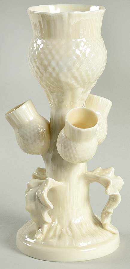 Vases Thistle Vase by Belleek Pottery (Ireland)-1