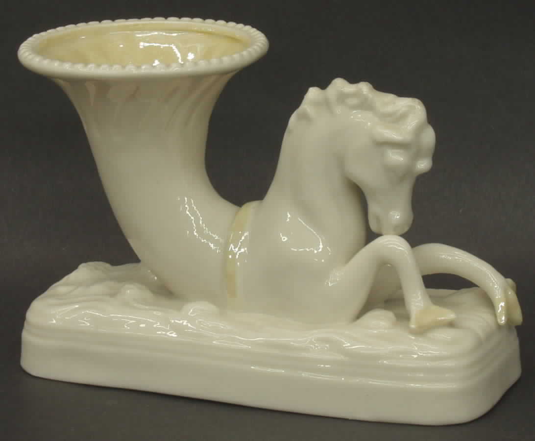 Vases Seahorse Vase by Belleek Pottery (Ireland)-1