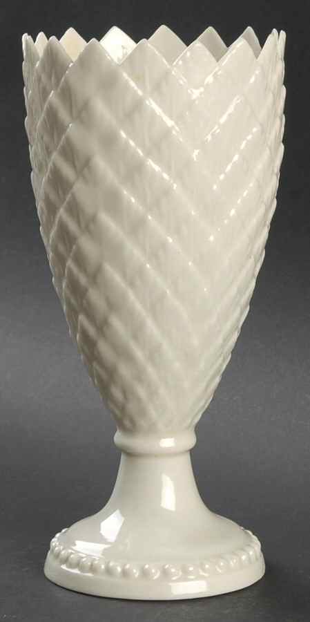Vases 8'' Feather Vase by Belleek Pottery (Ireland)-1