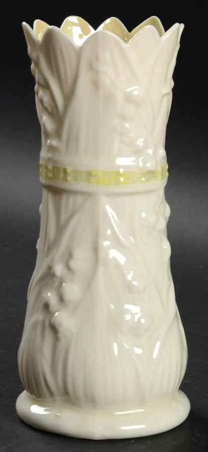 Vases Lily of the Valley Spill Vase by Belleek Pottery (Ireland)-1