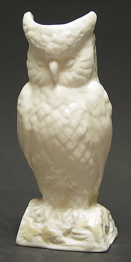 Vases Owl Vase by Belleek Pottery (Ireland)-1