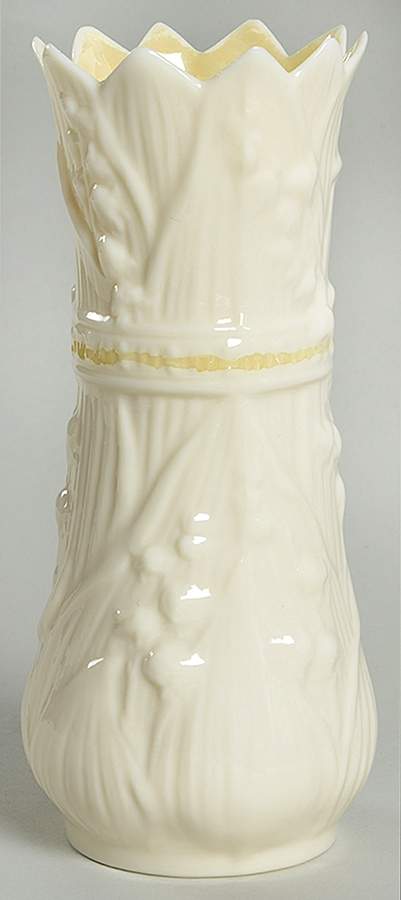 Vases Lily of the Valley Spill Vase by Belleek Pottery (Ireland)-1