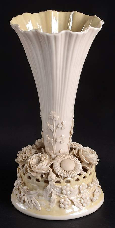 Vases Table Centre Vase by Belleek Pottery (Ireland)-1