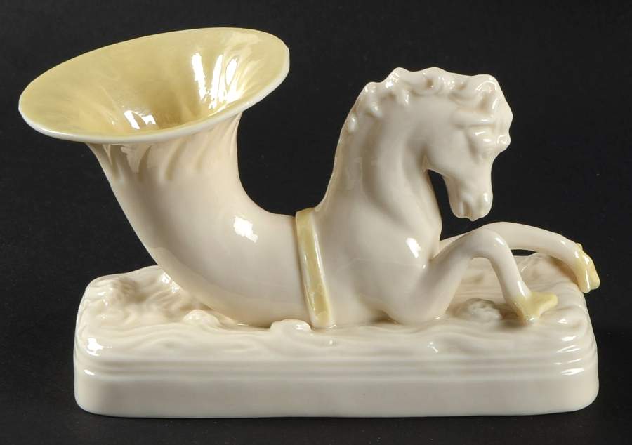 Vases Seahorse Vase by Belleek Pottery (Ireland)-1
