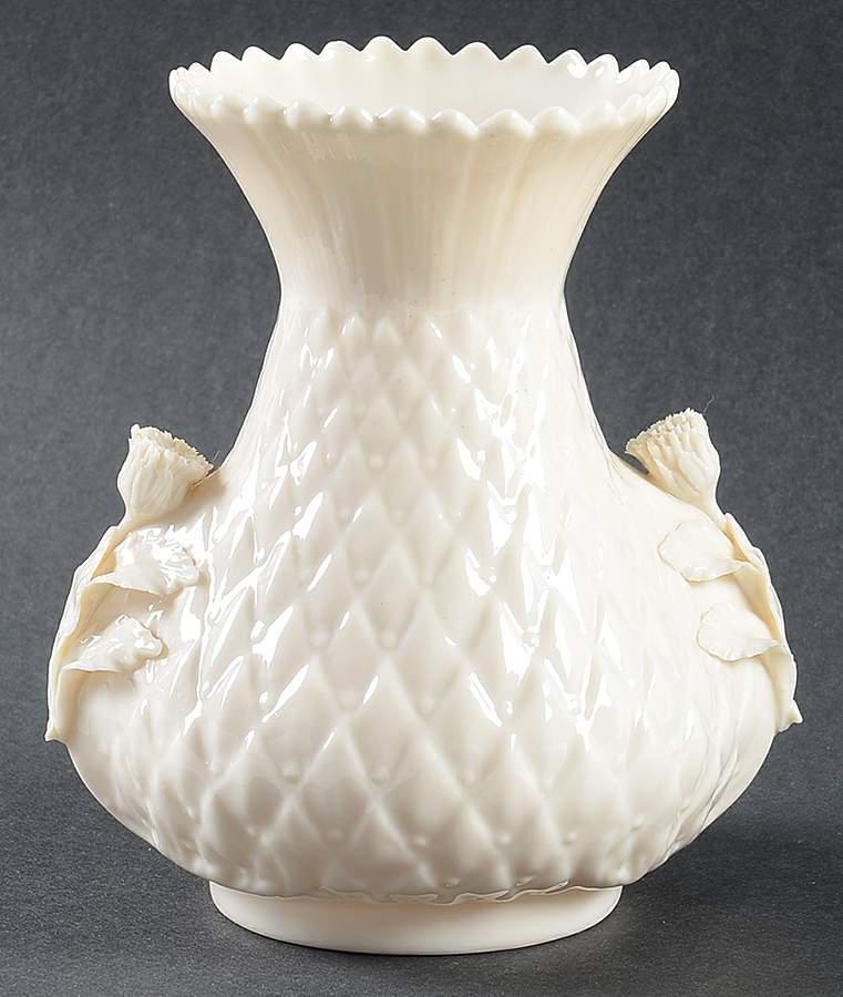 Vases Thistle Top Vase by Belleek Pottery (Ireland)-1