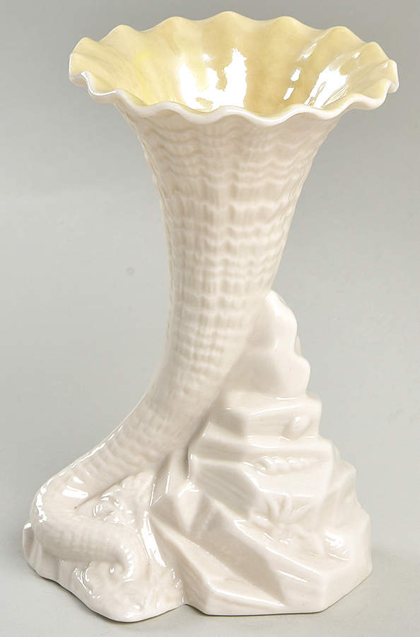 Vases 5'' Rock Spill Vase by Belleek Pottery (Ireland)-1