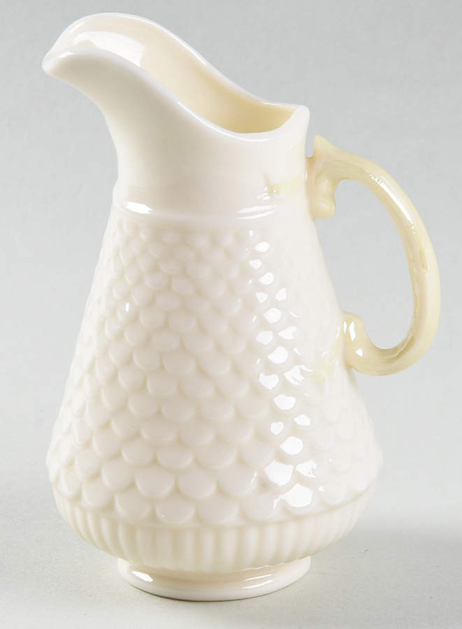 Creamer & Sugar Sets Scale Creamer by Belleek Pottery (Ireland)-1