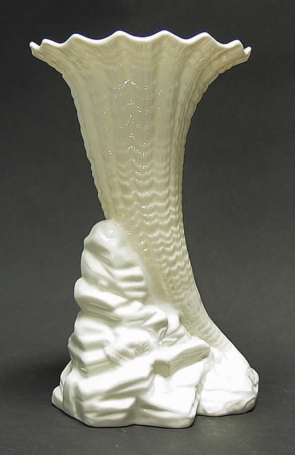 Vases 9'' Rock Spill Vase by Belleek Pottery (Ireland)-1