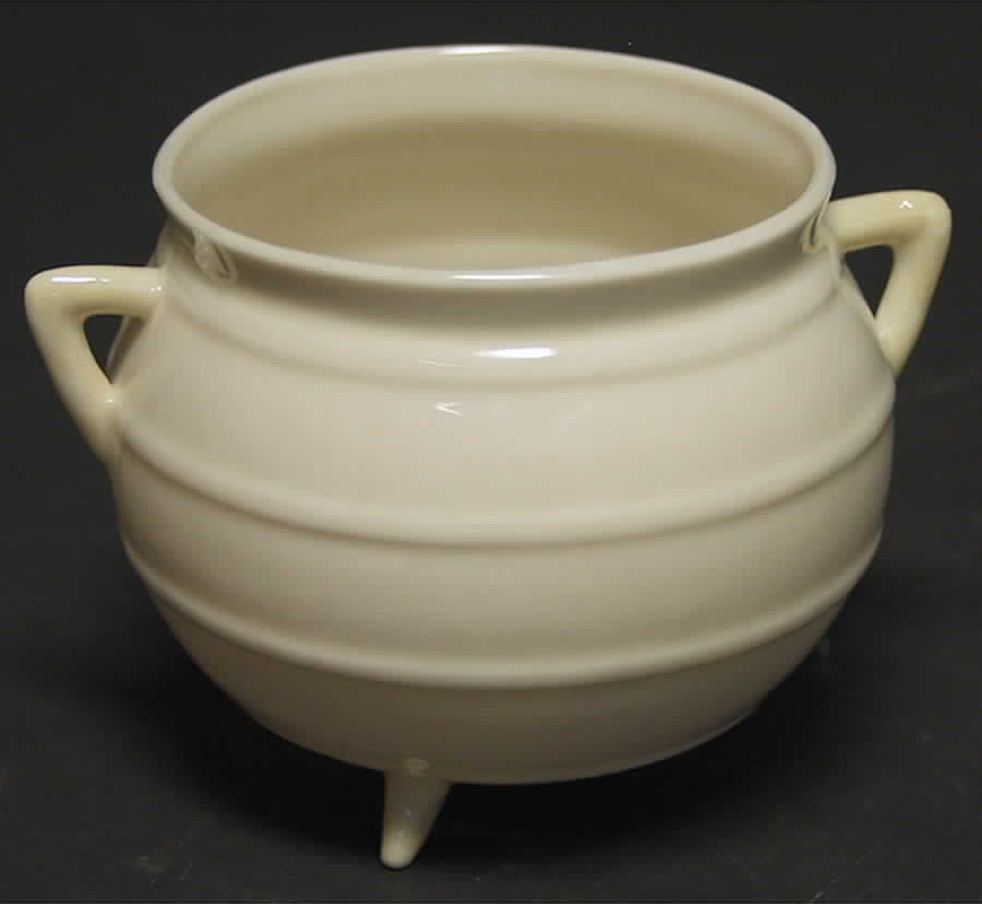 Creamer & Sugar Sets Irish Pot Shape Open Sugar Bowl by Belleek Pottery (Ireland)-1