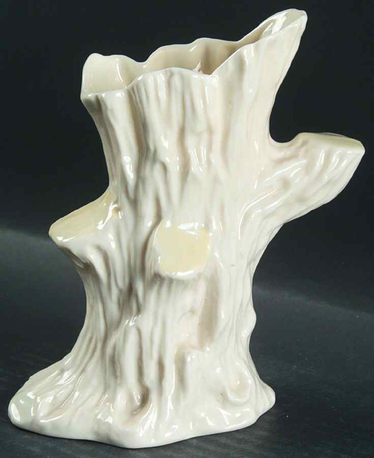 Vases Tree Trunk Vase by Belleek Pottery (Ireland)-1