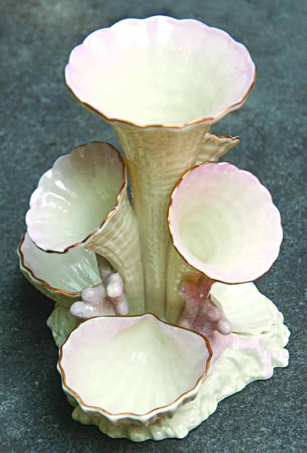 Vases Marine Vase by Belleek Pottery (Ireland)-1