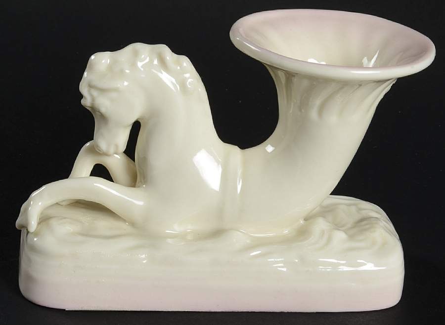Vases Seahorse Vase by Belleek Pottery (Ireland)-1