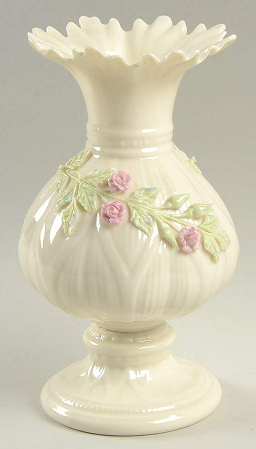 Vases Ribbon Vase by Belleek Pottery (Ireland)-1