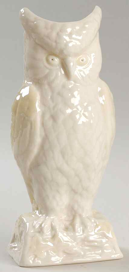 Vases Owl Vase by Belleek Pottery (Ireland)-1