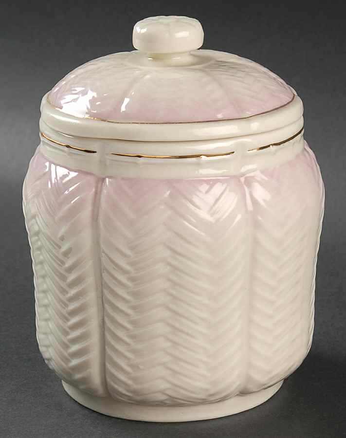 Candy and Cookie Jars Melvin Candy Jar & Lid by Belleek Pottery (Ireland)-1