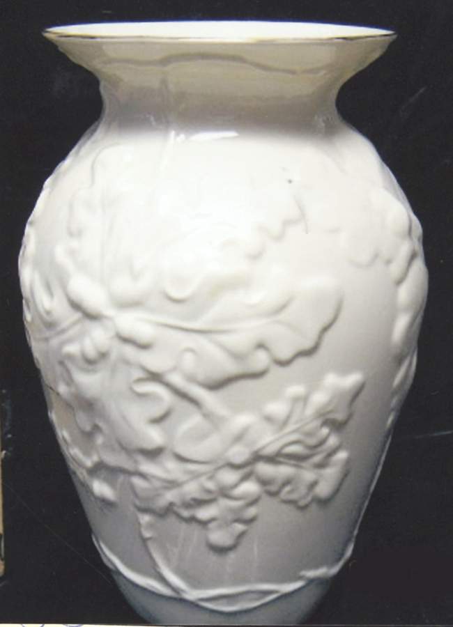 Vases 8'' Oak Vase by Belleek Pottery (Ireland)-1