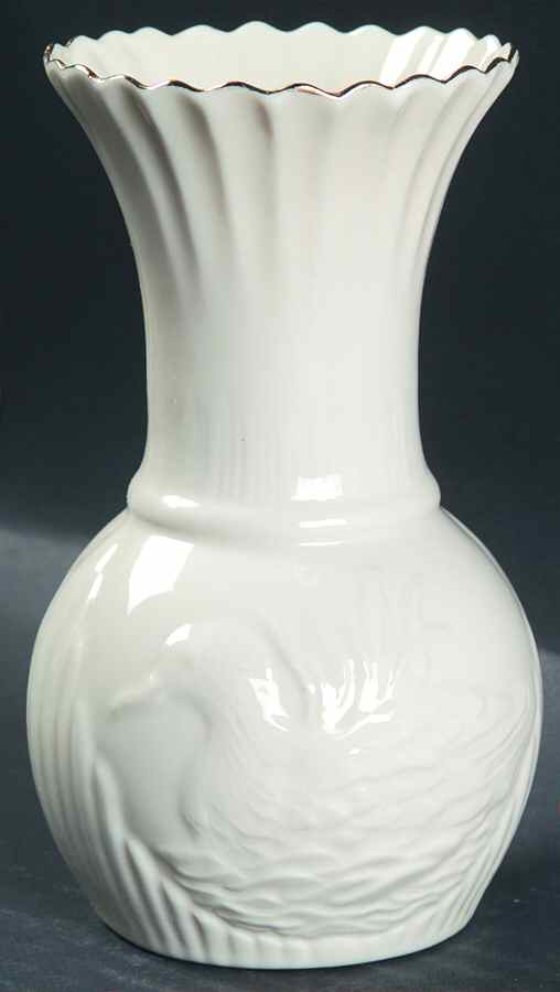 Collectors Society Mallard Vase by Belleek Pottery (Ireland)-1