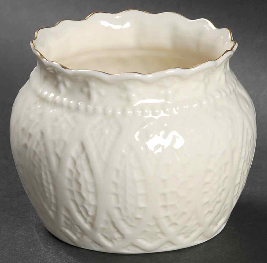 Collectors Society Lace Bowl by Belleek Pottery (Ireland)-1
