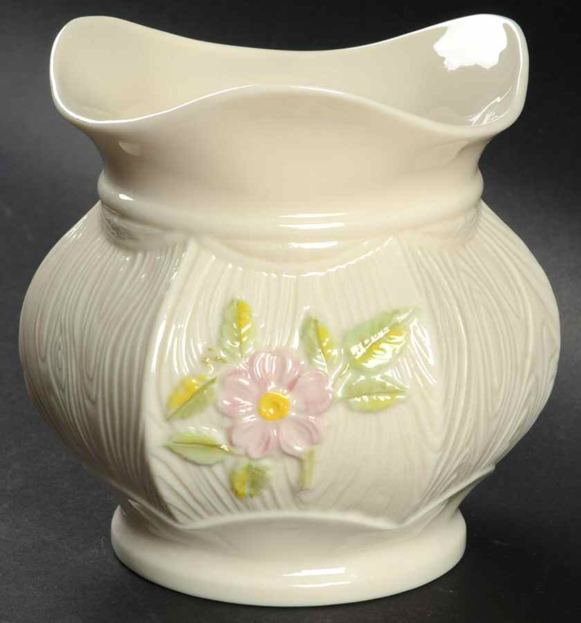 Wild Irish Rose 5" Cachepot by Belleek Pottery (Ireland)-1