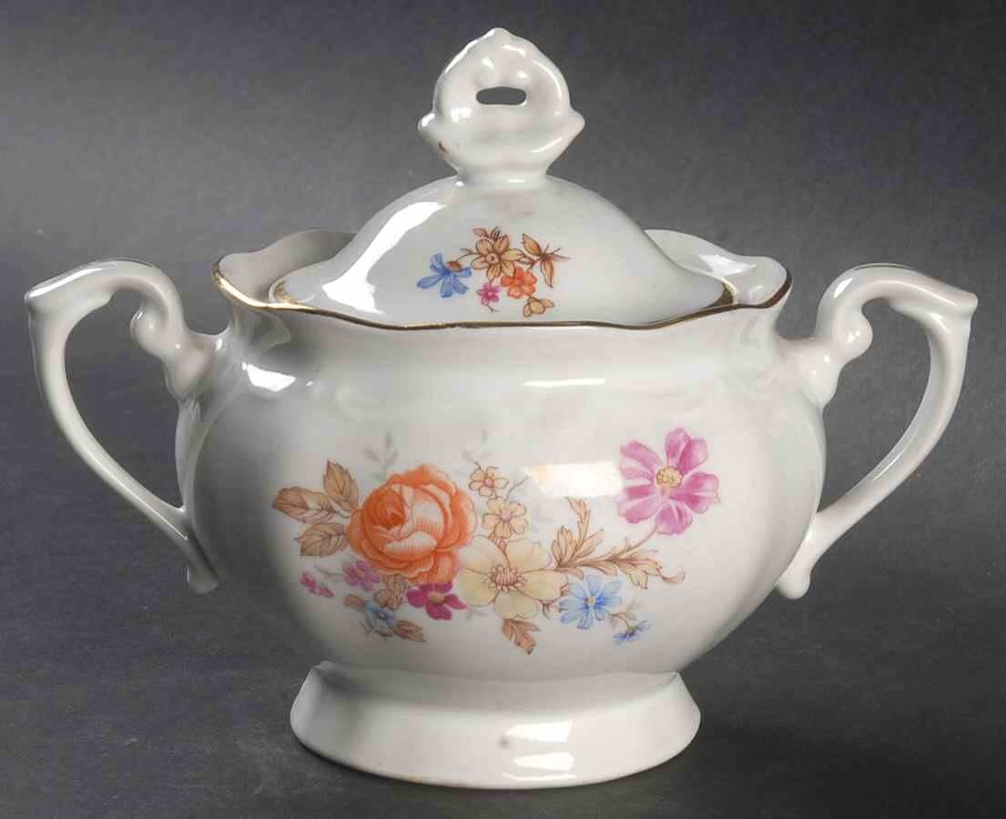 CHZ11 Sugar Bowl & Lid by Chodziez-Poland-1