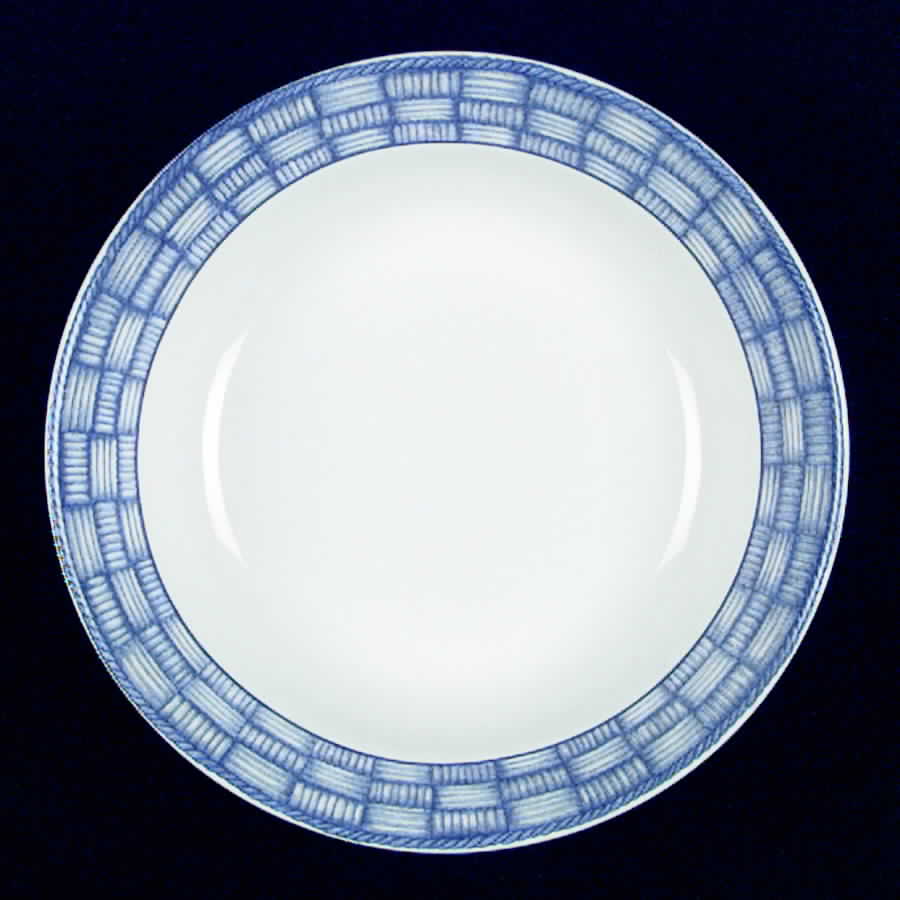 Basket Weave Coupe Soup Bowl by Classic Traditions-1